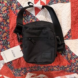 Calpak Stevyn Mini Crossbody Bag Black NWT